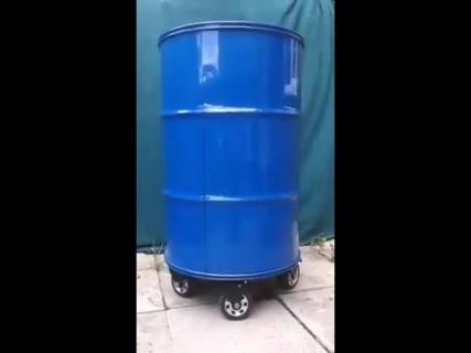 Шкаф из бочки в Магадане « автомагадан