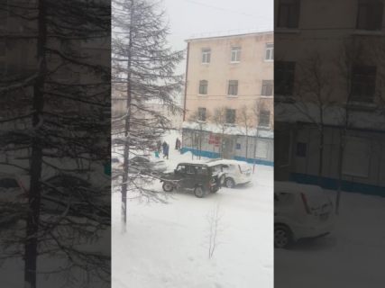 Гололед в Магадане « автомагадан